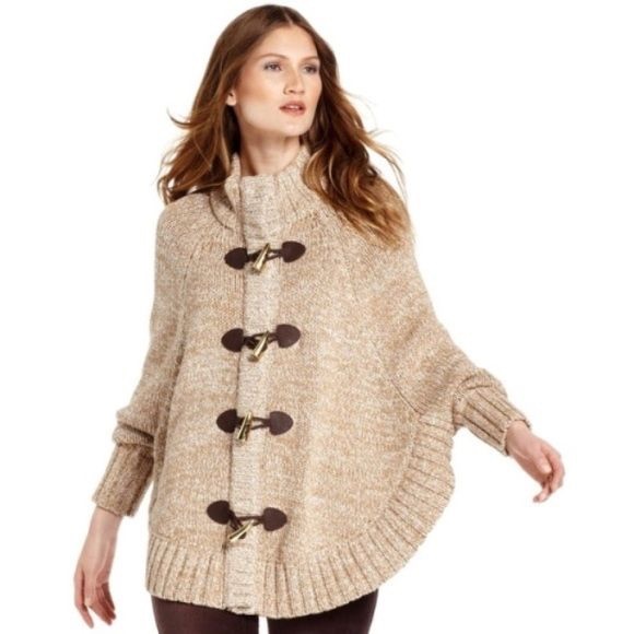 Michael Kors Sweaters - MICHAEL KORS Cozy Poncho Sweater